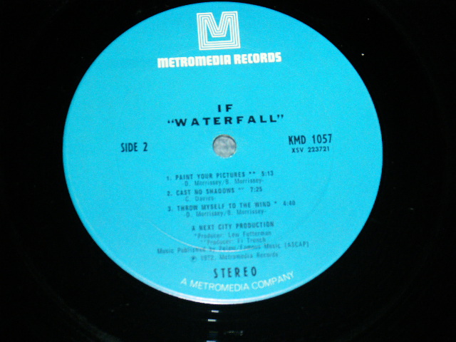 画像11: IF - WATERFALL (Ex+/Ex+++) /1972 US AMERICA ORIGINAL Used LP 