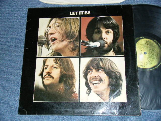 画像1: THE BEATLES - LET IT BE (Matrix #A)YEX-773-3U 2 5 RTG B)YEX-774-3U 2 RSD) (Ex41580++/MINT- B-4:Ex+) / 1970 UK ENGLAND ORIGINAL "GREEN APPLE on BC" Used LP