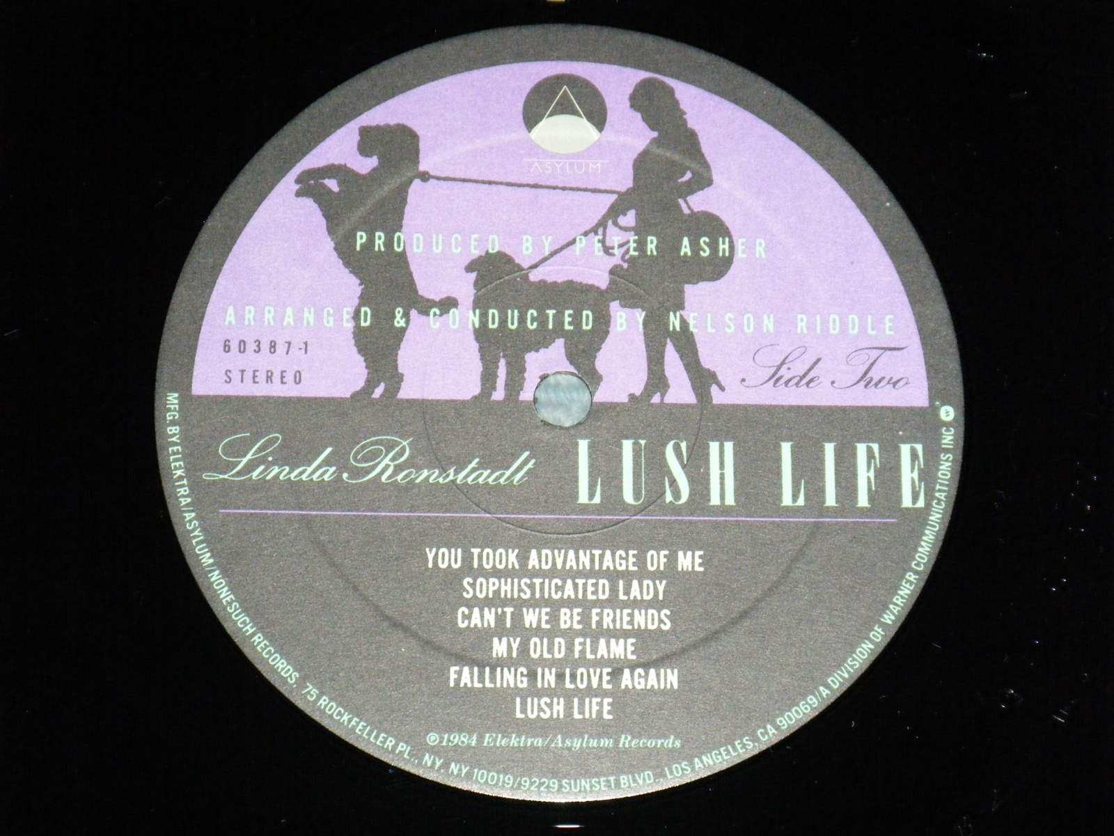 画像6: LINDA RONSTADT- LUSH LIFE (WithCUSTOM INNER) (MINT-/MINT)  / 1984 US AMERICA ORIGINAL Used LP 