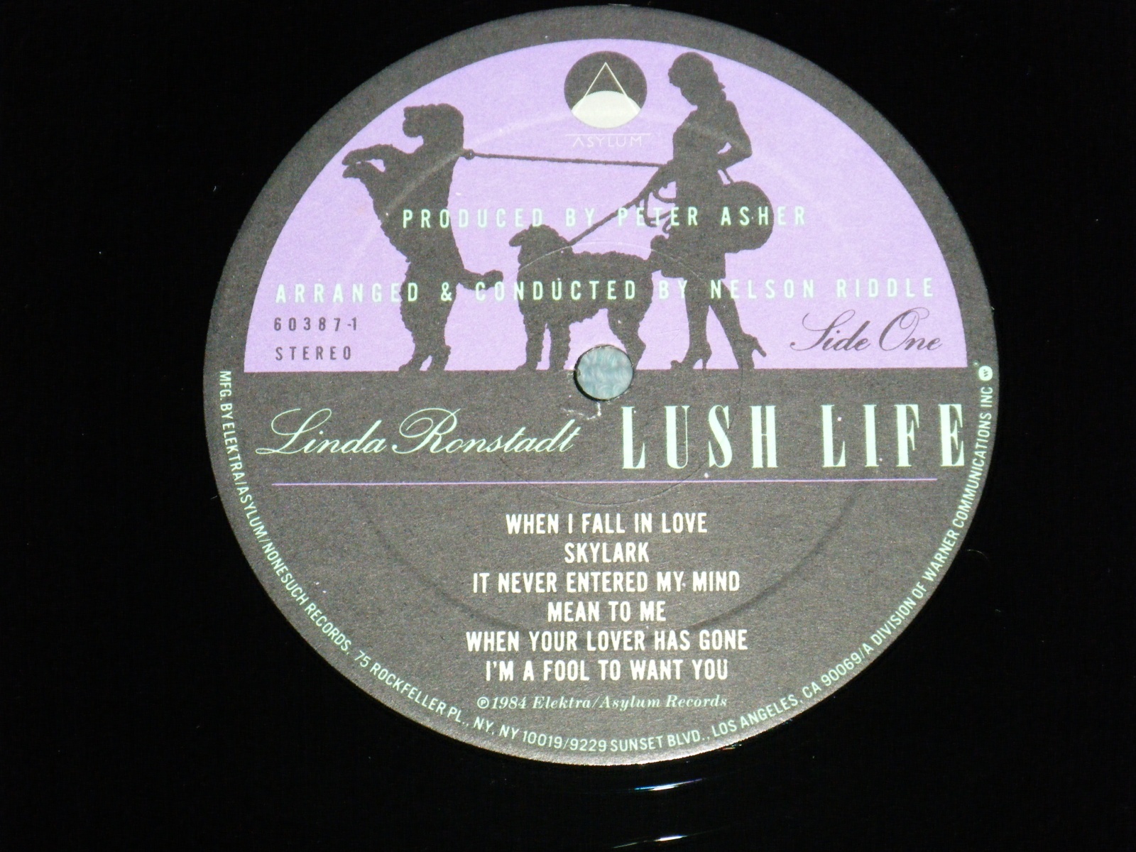 画像5: LINDA RONSTADT- LUSH LIFE (WithCUSTOM INNER) (MINT-/MINT)  / 1984 US AMERICA ORIGINAL Used LP 