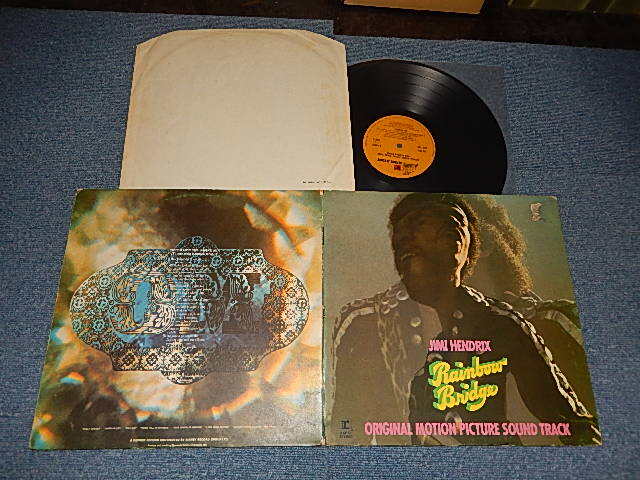 画像1: JIMI HENDRIX - RAINBOW BRIDGE : OST (Mwatrix # A1 / B1)  (Ex++/Ex++ Looks:Ex)  / 1971 UK ENGLAND ORIGINAL Used LP