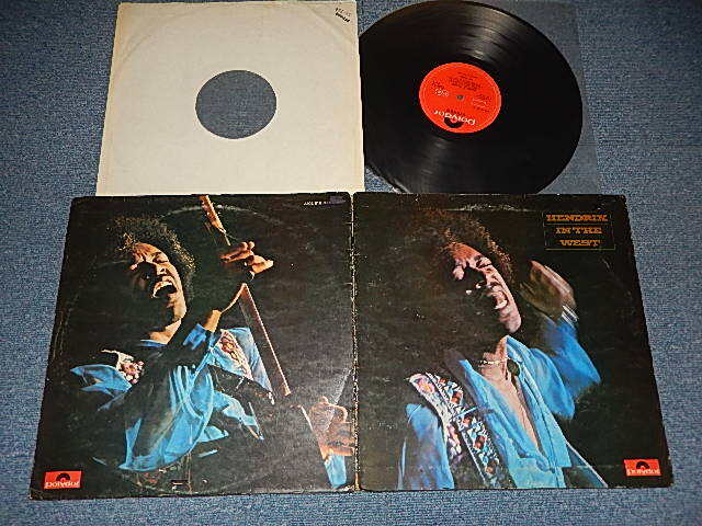 画像1: JIMI HENDRIX - IN THE WEST (Matrix #A)A//1 420 1 1 7  B)B// 1 420 1 1 1 0) (Ex/Ex+++) /1971 UK ENGLAND ORIGINAL Used LP 