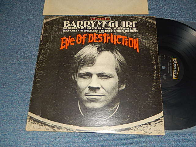 画像1: BARRY McGUIRE - EVE OF DESTRUCTION (Produced by LOU ADLER) (Ex++/Ex++) / 1965 US AMERICA ORIGINAL "MONO" Used LP 