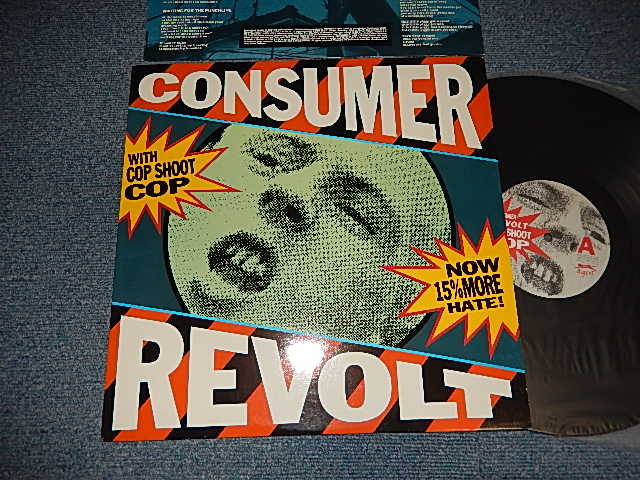 画像1: COP SHOOT COP - CONSUMER REVOLT (With CUSTOM INNER)  (MINT-/MINT-) / 1992 US AMERICA ORIGINAL Used LP