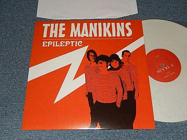 画像1: The MANIKINS - EPILEPTIE  (LIMITED EDITION NUMBERED 146/152) (MINT-/MINT)  2004 GERMANY GERMAN ORIGINAL "WHITE WAX VINYL"  Used LP