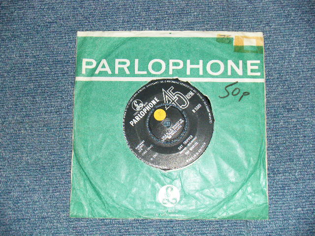 画像1: The BEATLES - A)DAY TRIPPER   B)WE CAN WORK IT OUT (PUSH-OUT CENTER) (Ex++/Ex++ STOL) / 1965 UK ENGLAND ORIGINAL "The Parlophone credit Label" Used 7" Single