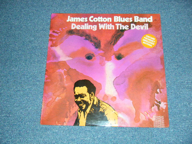 画像1: JAMES COTTON BLUES BAND - DEALING WITH THE DEVIL (SEALED) / 1982 US AMERICA ORIGINAL "BRAND NEW SEALED" LP 