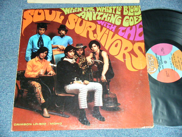 画像1: SOUL SURVIVORS - WHEN THE WHISTLE BLOWS ANYTHING GOES WITH THE SOUL SURVIVORS (Ex+/Ex++ Looks:Ex+ / 1967 US AMERICA ORIGINAL "MONO"  Used LP