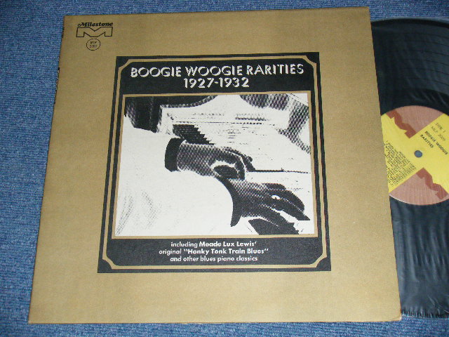 画像1: V.A.Various - Boogie Woogie Rarities 1927-1932 (Ex++/Ex++ EDSP) / 1969 US AMERICA ORIGINAL "MONO" Used LP 