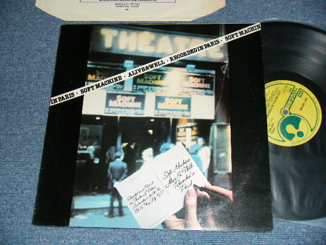 画像1: THE SOFT MACHINE - LIVE & WELL RECORDED IN PARIS (Ex+++/MINMT-) / 1978 UK ENGLAND ORIGINAL Used LP 