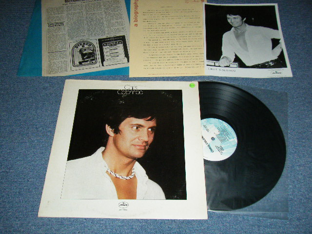 画像1: CHRIS COLOMBO - CHRIS COLOMBO (Ex+/Ex Looks:Ex++ TOFC)  / 1975 US AMERICA ORIGINAL "WHITE LABEL PROMO" "With PROMO KIT & PHOTOs" Used LP 
