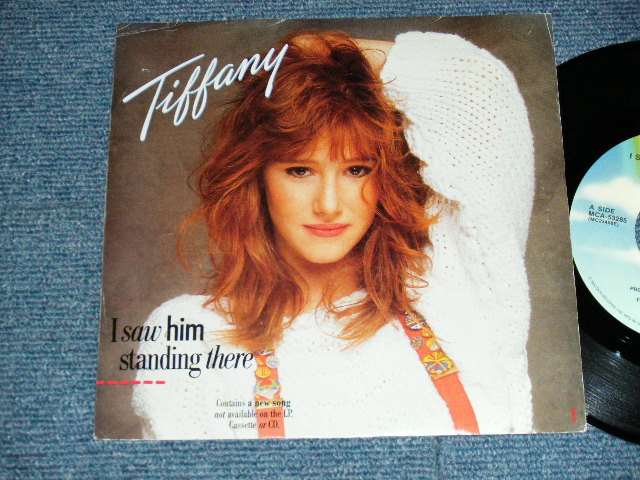 画像1: TIFFANY - A)I SAW HIM STANDING THERE  B)MR. MAMBO (Ex++/MINT- EDSP) / 1988 US AMERICA ORIGINAL Used 7" 45rpm Single With PICTURE SLEEVE