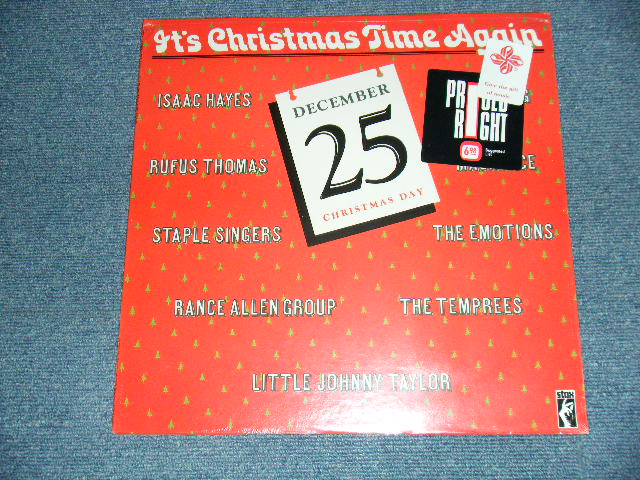 画像1: v.a. VARIOUS Omnibus - IT'S CHRISTMAS TIME AGAIN (SEALED HYPE) / 1982 US AMERICA ORIGINAL "BRAND NEW SEALED" LP
