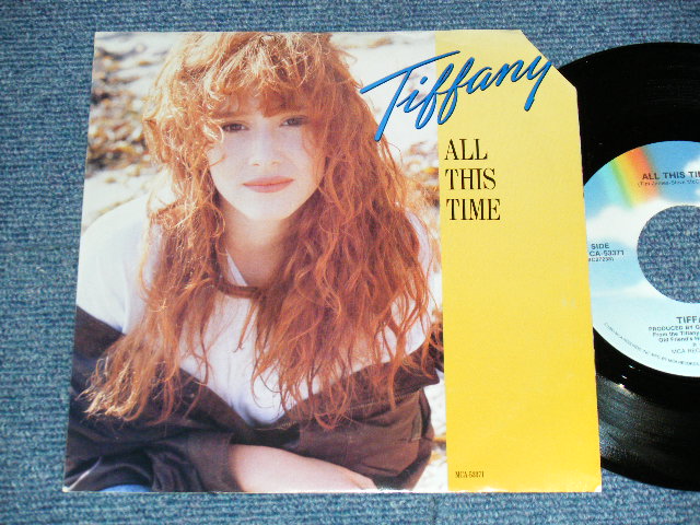 画像1: TIFFANY - A)ALL THOS TIME  B)CAN'T STOP A EARTHBEAT (Ex++/Ex+++ CUT OUT) / 1988 US AMERICA ORIGINAL Used 7" 45rpm Single With PICTURE SLEEVE