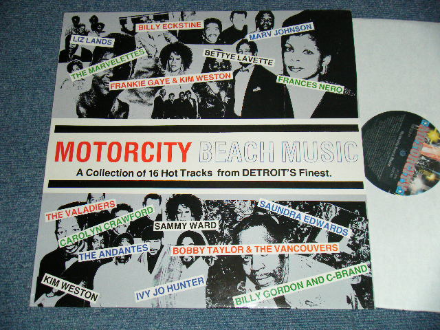 画像1: v.a. Various ‎- Motorcity Beach Music (NEW) / 1990 UK ENGLAND ORIGINAL "BRAND NEW" LP 