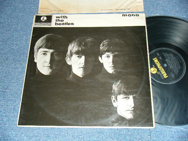 画像1: THE BEATLES - WITH THE BEATLES (Matrix #A)YEX 447-6N 3 GDR B)YEX 448-5N 3 HL) "Jacket:GOT A HOLD" Label: GOT A HOLD"/"Dominion")  (Ex++/Ex++ A-1:VG+++) / 1967 Version? UK ENGLAND ORIGINAL "YELLOW PARLOPHONE" MONO Used LP