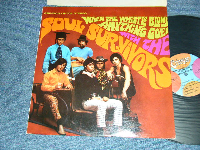 画像1: SOUL SURVIVORS - WHEN THE WHISTLE BLOWS ANYTHING GOES WITH THE SOUL SURVIVORS (Ex++./MINT EDSP) / 1967 US AMERICA ORIGINAL STEREO Used LP