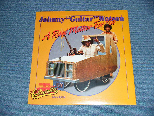 画像1: JOHNNY "GUITAR" WATSON - A REAL MOTHER FOR YA (SEALED) / 1994 US AMERICA REISSUE "BRAND NEW SEALED" LP