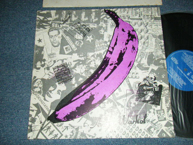 画像1: V.A. Various - A TRIBUTE TO ABDY WARHOL (Ex+++/MINT-) / 1998 ? ITALY ITALIA ORIGINAL "PURPLE BANANA Cover" Used LP  