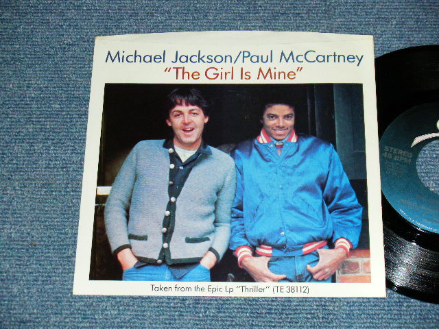画像1: MICHAEL JACKSON  with PAUL McCARTNEY - A)Twenty Five Miles   B)Up On The House Top (Ex+++/Ex+++) / 1982 UA S AMERICA ORIGINAL Used  7" Single with Picture sleeve 