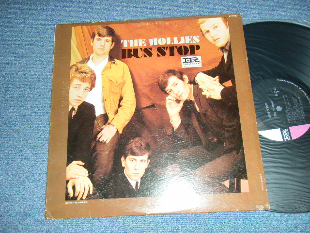 画像1: THE HOLLIES - BUS STOP (Ex++/Ex++) / 1966 US AMERICA ORIGINAL 1st Press "BLACK with WHITE & PINK Label"  MONO Used LP  