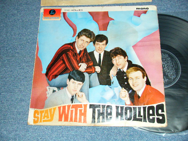 画像1: THE HOLLIES - STAY WITH THE HOLLIES (Matrix #A) XEX-459-1N 1 L B) XEX-460-1N  A)(VG+++/Ex+++ EDSP)  / 1964 UK ENGLAND ORIGINAL "YELLOW PARLOPHONE" &" SOLD IN UK..." credit Label  MONO Used LP 