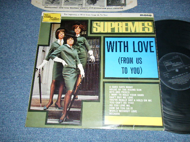 画像1: THE SUPREMES - WITH LOVE (FROM US TO YOU) (Matrix #1N/1N) (Ex++, Ex+/Ex+++ Looks:Ex++-)  / 1964 UK ENGLAND ORIGINAL MONO Used LP 