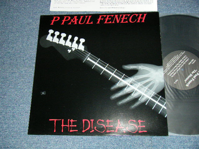 画像1: P. PAUL FENECH (The Meteors) - THE DISEASE (With INSERTS)  (NEW) / 1997 GERMANY GERMAN ORIGINAL "BRAND NEW" LP