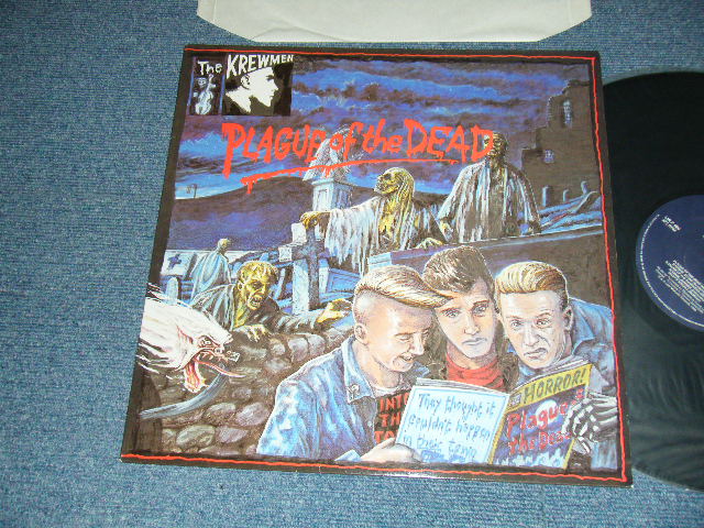 画像1: The KREWMEN - PLAGUE OF THE DEAD (Ex+++/Ex+++) / 1988 UK ENGLAND ORIGINAL Used LP