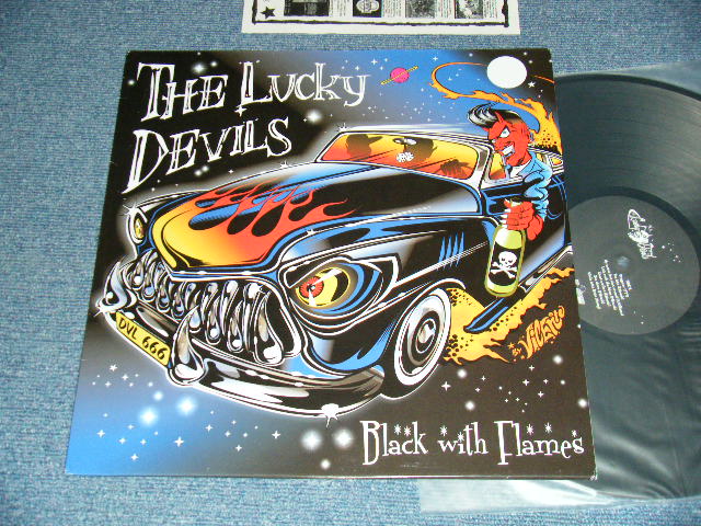 画像1: The LUCKY DEVILS - BLACK WITH FLAMES (NEW) / 2000 GERMANY GERMAN ORIGINAL "BRAND NEW" LP
