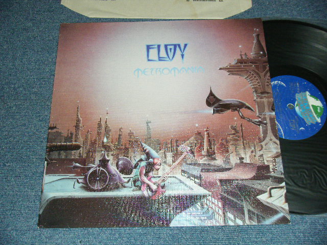 画像1: ELOY (GERMAN KRAUTROCK) - METROMANIA (TEXTURED Cover)  (MINT-/MINT-) / 1984 UK ENGLAND ORIGINAL Used LP