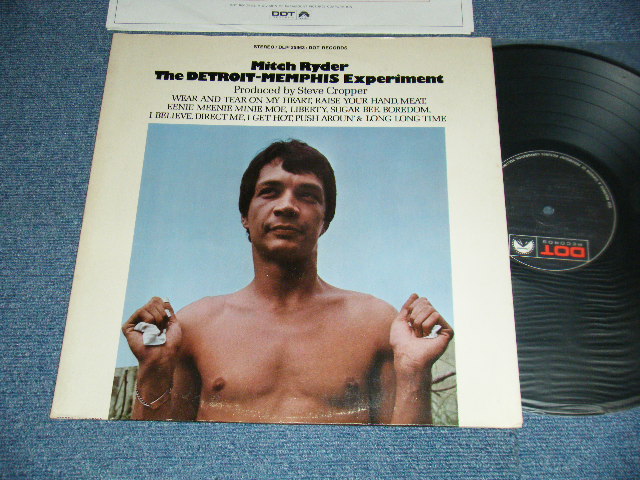 画像1: MITCH RYDER -  THE DETROIT-MEMPHIS EXPERIMENT (Prod. by STEVE CROPPER) (Ex++/MINT-) / 1969 US AMERICA ORIGINAL Used LP 