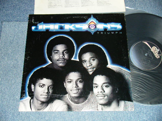 画像1: The JACKSONS - TRIUMPH (With CUSTOM INNER SLEEVE)  (Ex++/MINT-) / 1980 US AMERICA ORIGINAL 1st Press "BLUE Label" Used LP