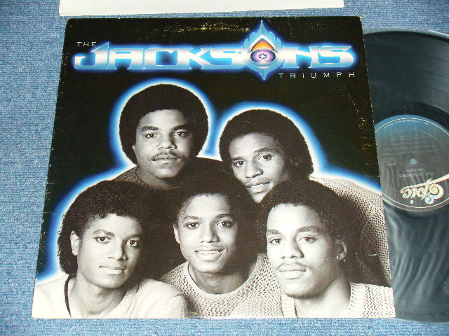 画像1: The JACKSONS - TRIUMPH (With CUSTOM INNER SLEEVE)  (Ex+/Ex+++) / 1980 US AMERICA ORIGINAL 1st Press "BLUE Label" Used LP