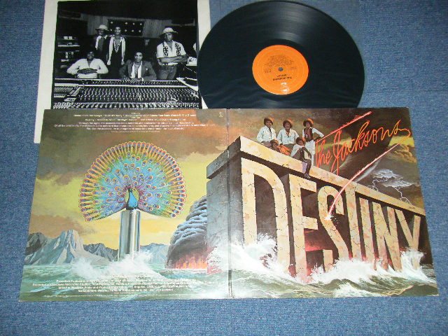 画像1: The JACKSONS - DESTINY (With CUSTOM INNER SLEEVE)  (Ex++/Ex+ Looks:Ex++) / 1978 US AMERICA ORIGINAL 1st Press "ORANGE Label" Used LP