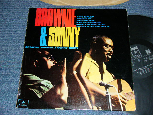 画像1: SONNY TERRY & BROWNIE McGHEE - SING AND PLAY (Ex++/Ex+++) / 1966 UK ENGLAND ORIGINAL stereo Used LP 