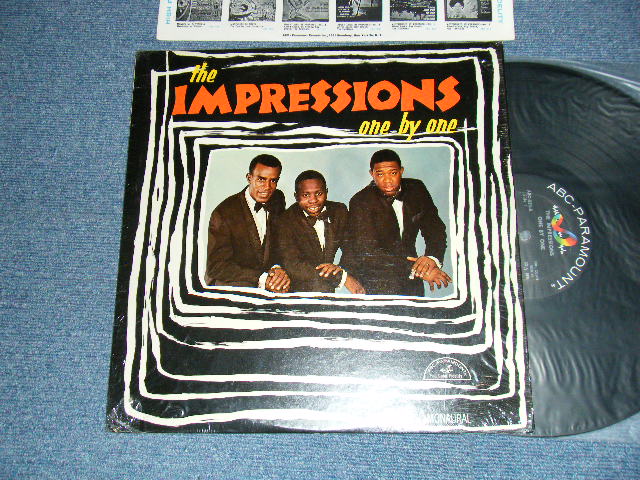 画像1: The IMPRESSIONS - ONE BY ONE (MINT-/MINT-) / 1965 US AMERICA ORIGINAL "MONO" Used  LP 