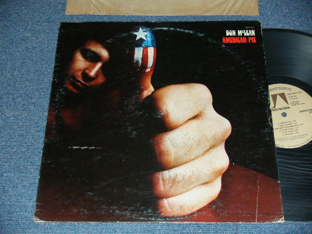 画像1: DON McLEAN - AMERICAN PIE (Ex/Ex+ EDSP) / 1971 US AMERICA ORIGINAL Used LP