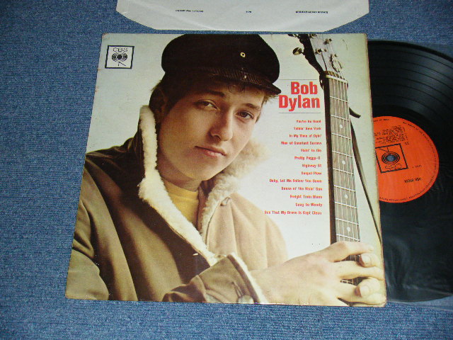 画像1: BOB DYLAN - BOB DYLAN ( Matrix # A) 3A-1/B) B4) (Ex++/Ex++ Looks:Ex+) / 1962 UK ENGLAND ORIGINAL "MONO" Used LP