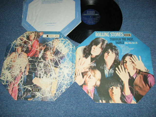 画像1: ROLLING STONES - THROUGH THE PAST, DARKLY (Matrix #A)XZAL-9067 P-1W  B)XZAL-9068.P-2W) (Ex++/Ex+++) / 1969 UK ENGLAND ORIGINAL RE-PRESS "BOXED DECCA LABEL" OCTAGON COVER Used LP  