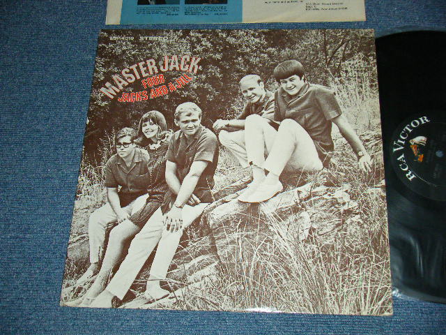 画像1: MASTER JACK & A JILL - MASTER JACK (Matrix # A)WPRS-2819--1S  B)WPRS-2820--1S ) "Pressed By RCA Records Pressing Plant, Indianapolis" (Ex++/MINT-) / 1968 US AMERICA ORIGINAL "MONOl" Used LP