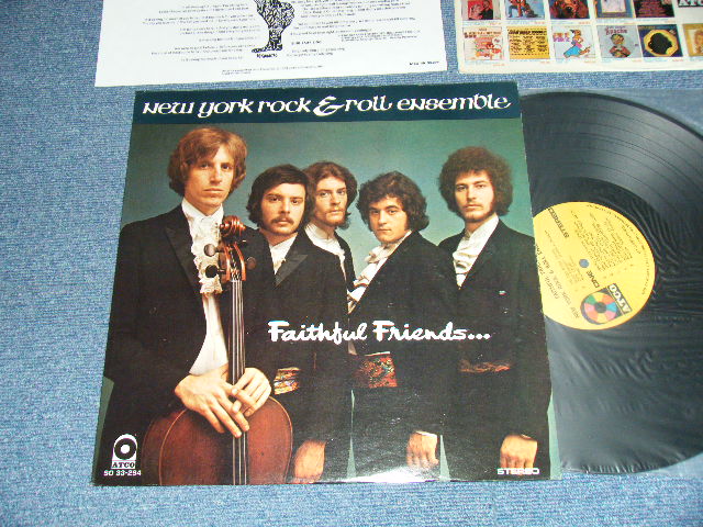 画像1: The NEW YORK ROCK & ROLL ENSEMBLE - FAITHFUL FRIENDS (With INSERTS) Ex++++/Ex+++)  1969 US AMERICA ORIGINAL 1st Press "YELLOW with 1841 BROADWAY Label"  Used LP 