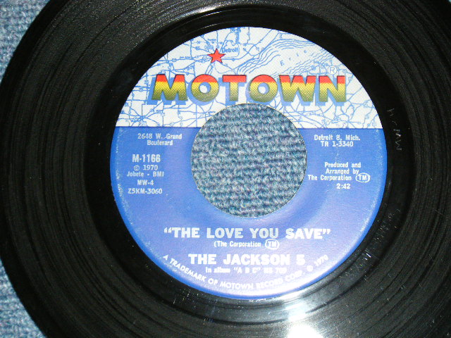 画像1: JACKSON 5 FIVE - A) THE LOVE YOU SAVE   B) I FOUND THAT GIRL (Ex+/Ex++) / 1970  US AMERICA ORIGINAL Used  7" Single 