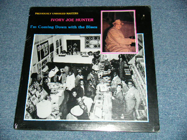 画像1: Ivory Joe Hunter - I'm Coming Down With The Blues (Sealed) / 1989 US AMERICA  ORIGINAL "BRAND NEW SEALED" LP