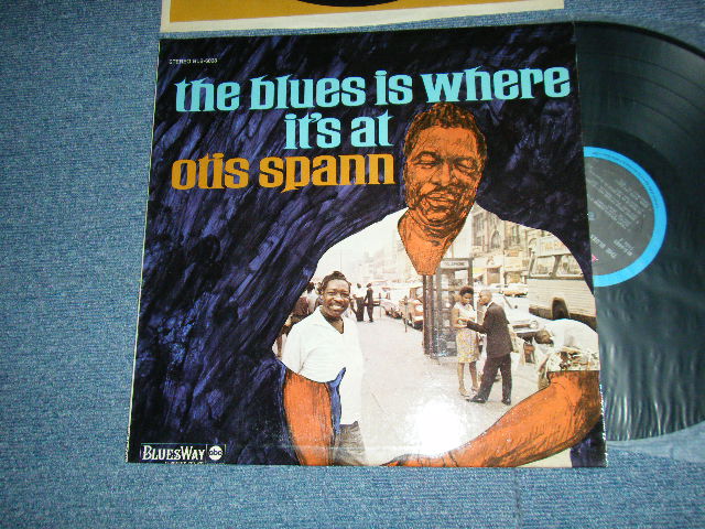 画像1: OTIS SPANN - The Blues Is Where It's At( (MINT-/MINT-) / 1969 Version? US AMERICA "RE-PRESS / 2nd Press Label" Used  LP 
