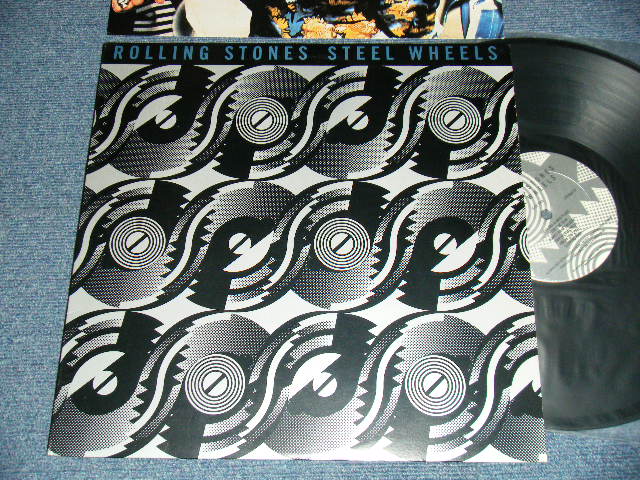 画像1: ROLLING STONES - STEEL WHEELS(With CUSTOM SLEEVE) (MINT-/MINT-)  / 1989 US AMERICA  ORIGINAL Used LP
