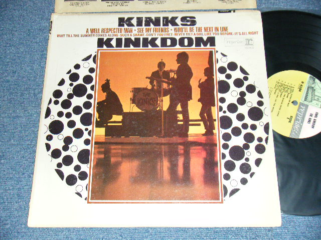 画像1: THE KINKS -  KINKDOM   (Ex++/Ex+++ A-3. B-2:Ex+, EDSP, BUMP) / 1965 US AMERICA ORIGINAL "MULTI-COLOR Label"  MONO Used LP 