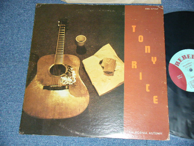 画像1: TONY RICE  - CLIFORNIA AUTUMN (Ex/Ex+++ EDSP) / 1975 US AMERICA ORIGINAL Used LP 