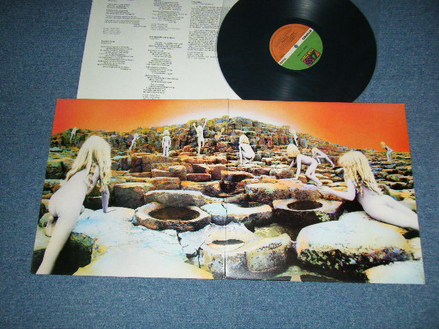 画像1: LED ZEPPELIN - HOUSES OF THE HOLY (Matrix #A)K-50014-A3 1 C 1 STERLING RL B)K-50014-B3 Q  STERLING RL) (Ex+++/Ex+++ Looks:MINT-)  / 1973 UK ENGLAND ORIGINAL 1st PRess Label Used LP 