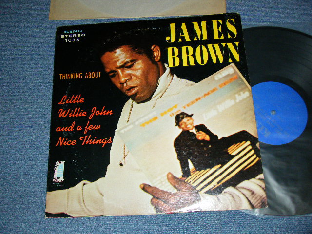 画像1: JAMES BROWN - THINKING ABOUT LITTLE WILLIE JOHN AND A FEW NICE THINGS (Ex++/Ex+++) / 1968 US AMERICA ORIGINAL "BLUE with SILVER Print With CROWN on TOP Label"  STEREO Used L